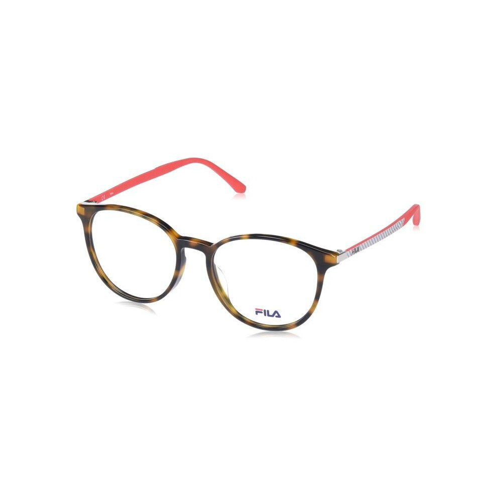 Fila Shiny Havana Sunglasses - Vfi294 - 51 Mm - Adult - Unisex - Acetate + Metal - Polycarbonate