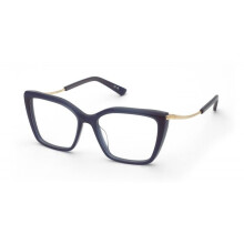 Gafas de vista - NINA RICCI - VNR411 - Azul opalino brillante - Acetato - Tamaño 53