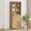 VidaXL vidaXL Highboard 2 pcs Artisan oak Engineered Wood 1