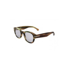 Zonnebril Hugo Boss BOSS 1717/S 48/24/150 Bruin gestreept groen Eco acetaat MAN BOSS 1717/S