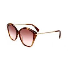Lunettes de soleil - LANVIN - LNV609S - Light havana - Acétate - Monture ronde