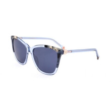 Sunglasses - CAROLINA HERRERA - CH 0052/S - Acetate - White blue havana - Blue lenses