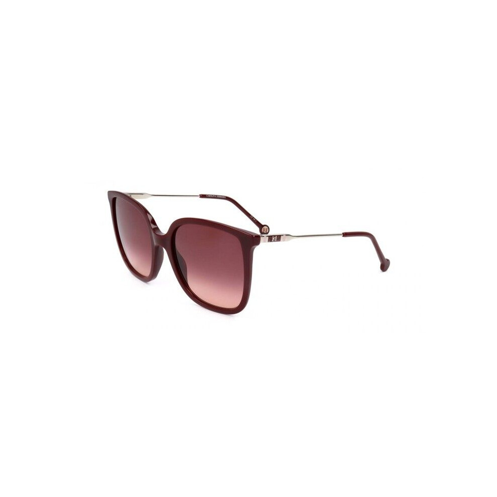 Carolina Herrera Sunglasses - Ch 0070/S - Acetate - Burgundy (Red) - 56/20/145
