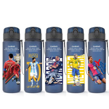 (1) Soccer Portable Water Bottle Fan Cup Simple Summer World Cup