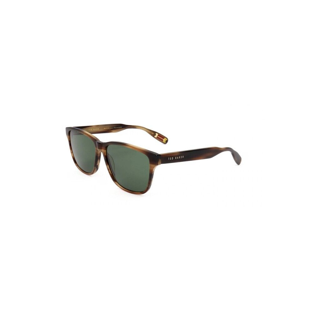 Ted Baker Tb8232 Sunglasses 56/14/145 Horn/ Acetate Man Tb8232 Brown/Beige