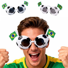(South Korea) 2026 World Cup Football Glasses | National Flag Cheering Accessories | UV400 Sunglasses | Fashionable UV-Protective Goggles