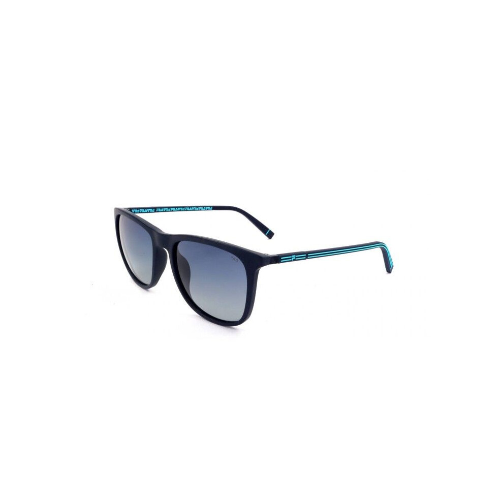 Fila Sfi095 Sunglasses 55/19/145 Matte Blue Man Sfi095