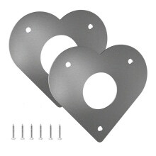 Woodpecker Protection for Nesting Box and Bird House - Extra Safe Flight Hole Protection for Nesting Boxes (28 + 32 mm)