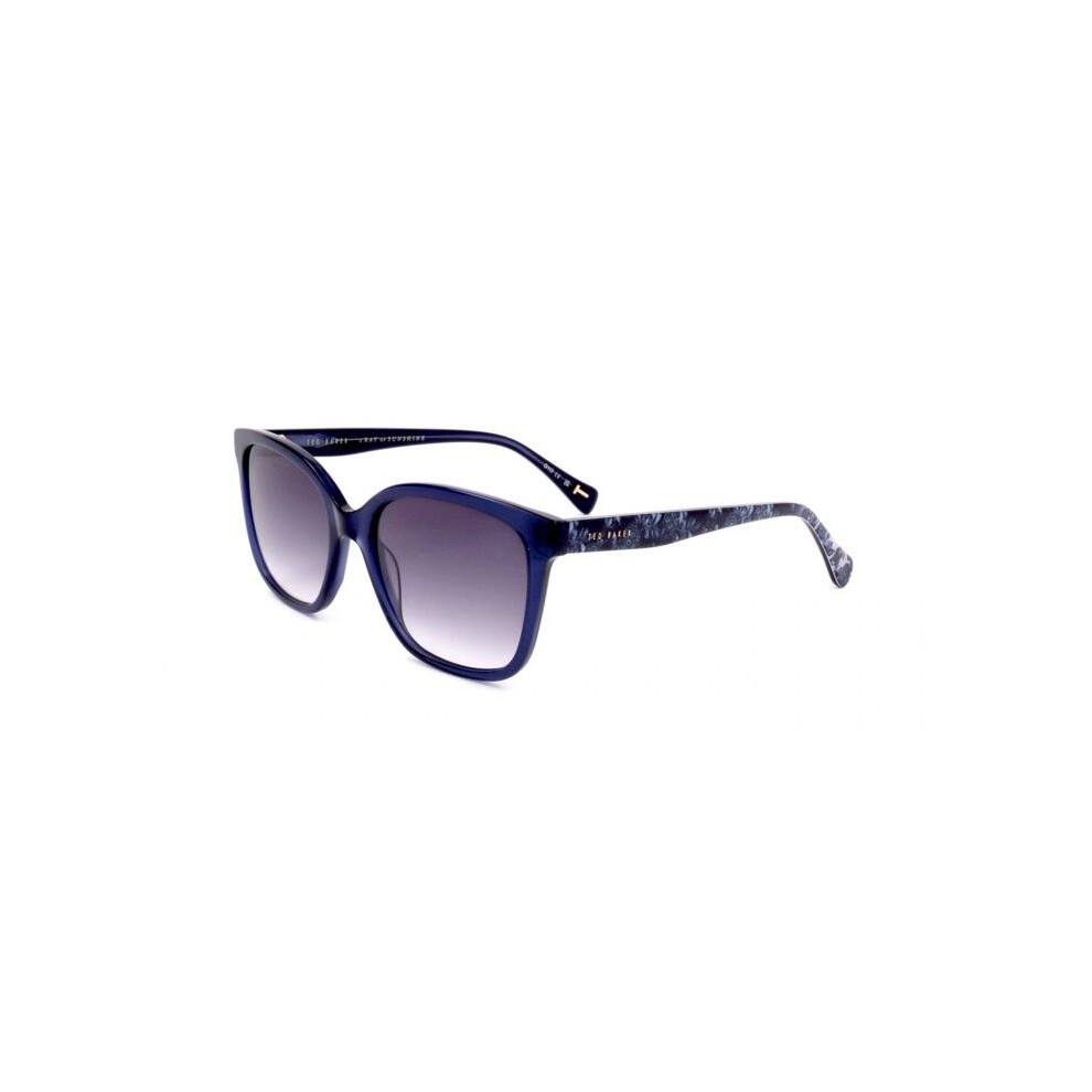 Ted Baker Tb1739 Sunglasses 56/19/140 Gloss Crystal Navy Acetate Woman Tb1739