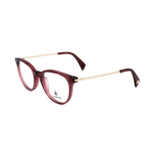 Gafas de Vista Lanvin LNV2613 51/19/140 Rojo profundo Acetato MUJER LNV2613