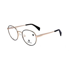 Gafas de vista - LANVIN - LNV2124 - Metal - Dorado/Negro - 50-19-140 (Mujer)