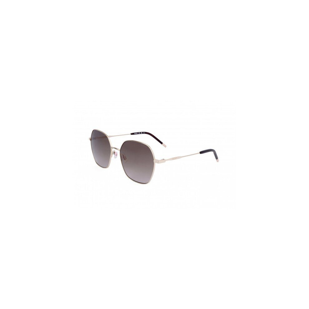 Photos - Sunglasses Hugo Boss Hugo HG 1183/S 56/18/140 Gold Metal WOMAN HG 1183/S