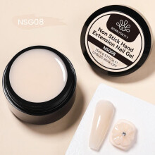 (NSG08) BORN PRETTY Nail Extension Gel Non-Sticky Hand-Moldable Scuplting Gel for Nail Art Clear Slip Gel 30ml