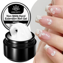 (NSG02) BORN PRETTY Nail Extension Gel Non-Sticky Hand-Moldable Scuplting Gel for Nail Art Clear Slip Gel 30ml