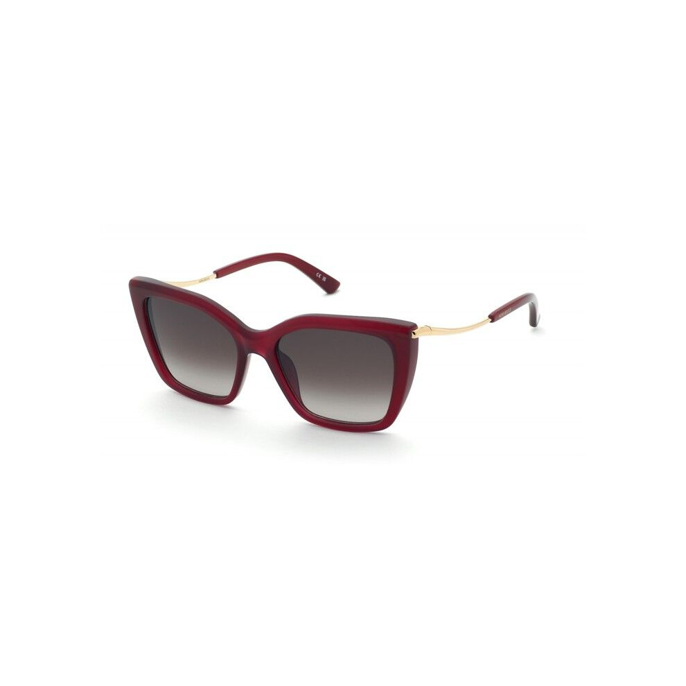 Nina Ricci Sunglasses - Snr436 - Red (Opaline Red) - Acetate - Square