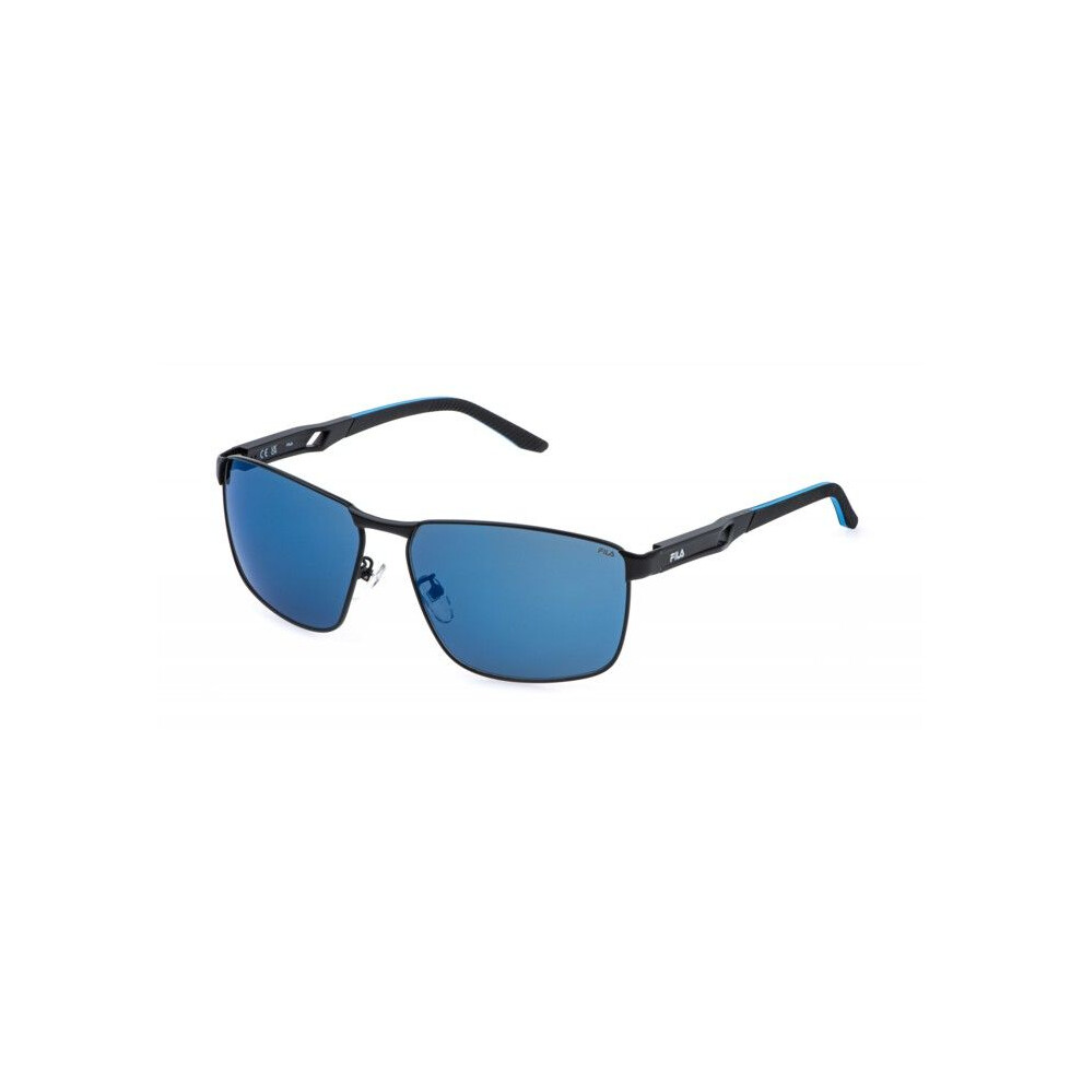 Fila Sunglasses - Sfia08 - 63/15/145 - Semi-Matte Black - Metal Aviator