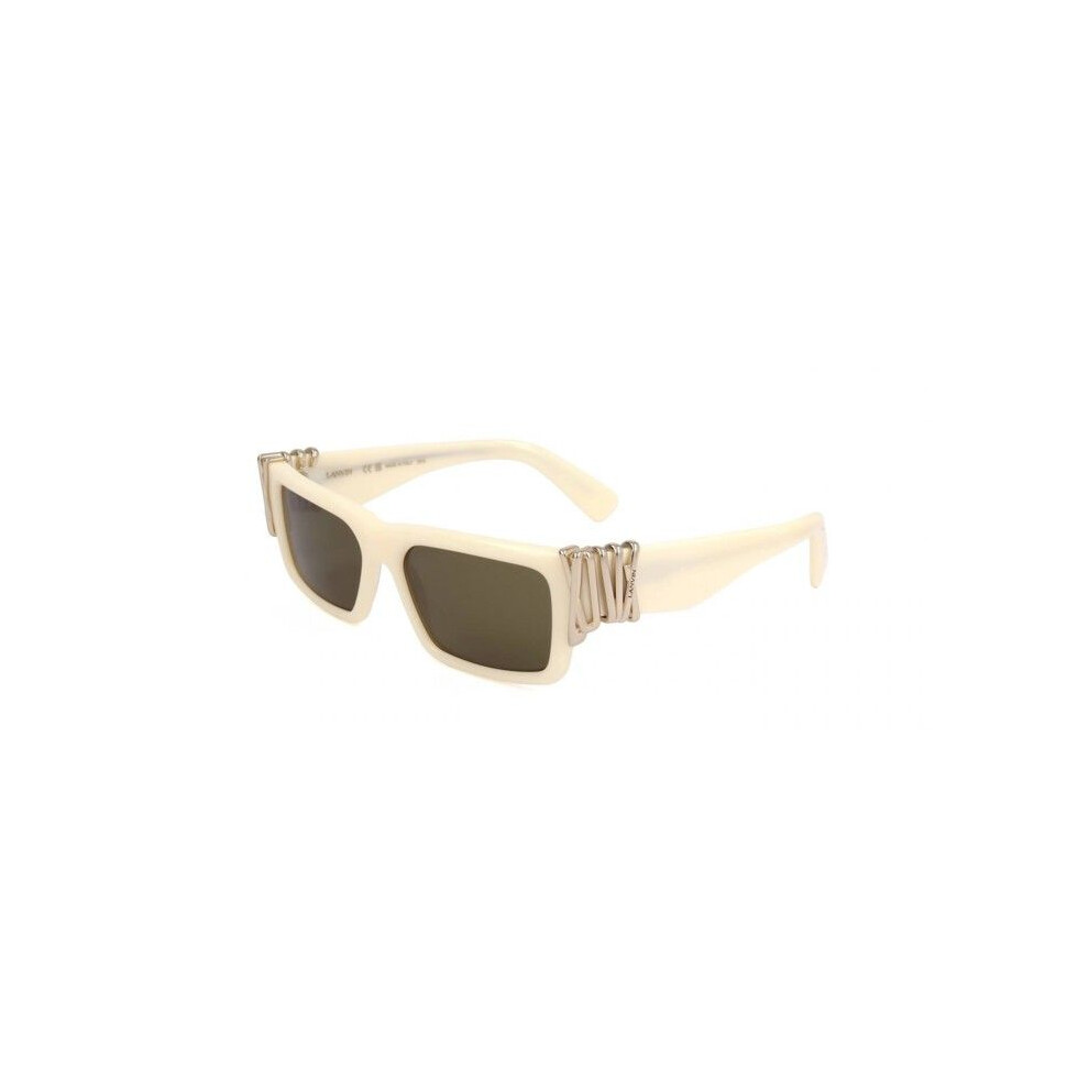 Lanvin Sunglasses Lnv665s 54/17/140 Ivory Acetate Woman Lnv665s
