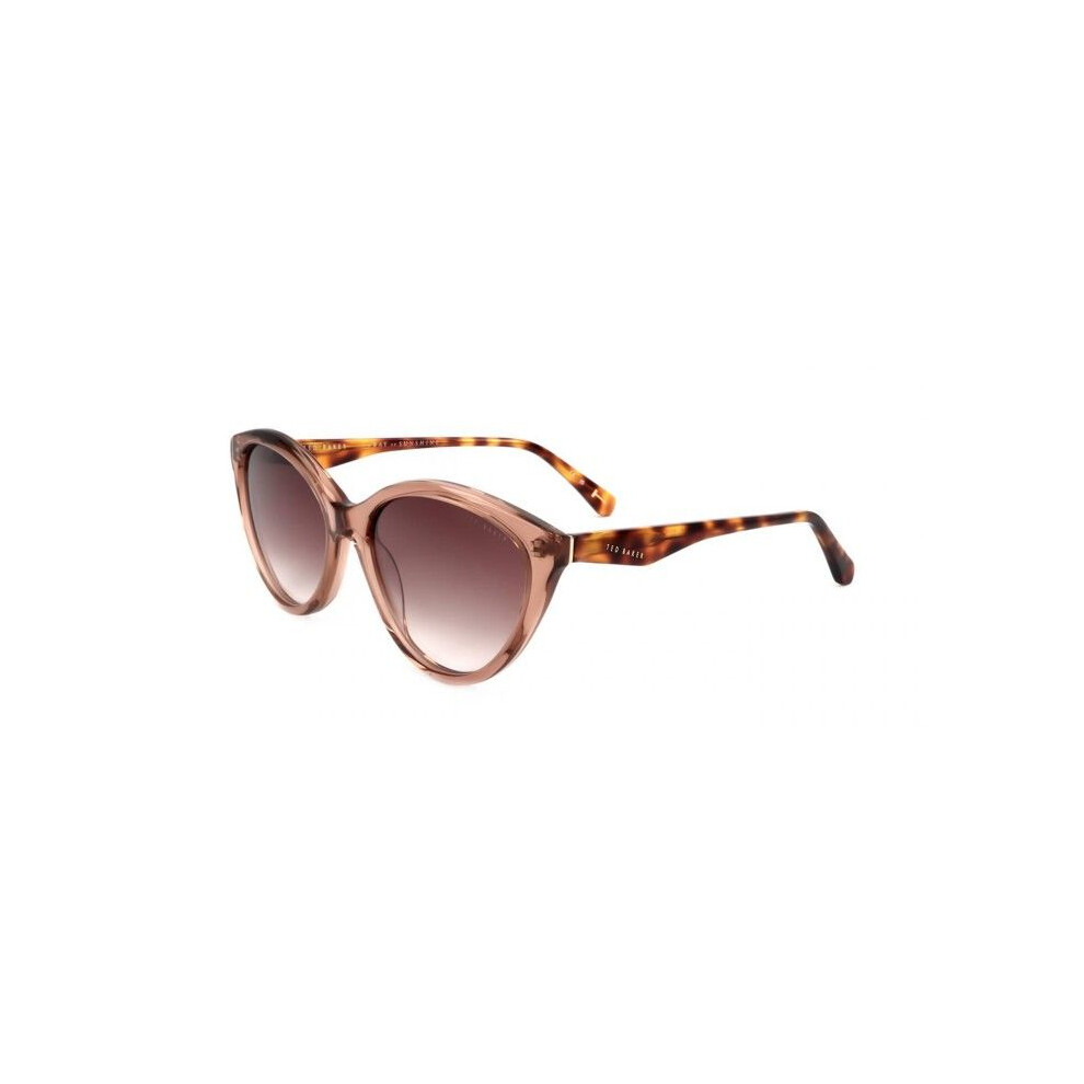 Ted Baker Tb1735 Sunglasses 56/17/140 Gloss Crystal Warm Acetate Woman Tb1735 Light/Brown