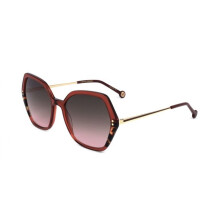 Sunglasses - CAROLINA HERRERA - HER 0185/S - Burgundy havana - Acetate - 55-18-145