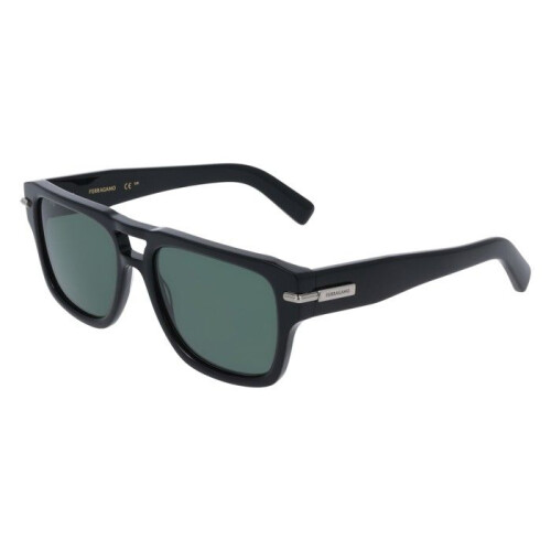 Ferragamo Sunglasses - FERRAGAMO - SF2070S - Acetate - Black - Square Shape