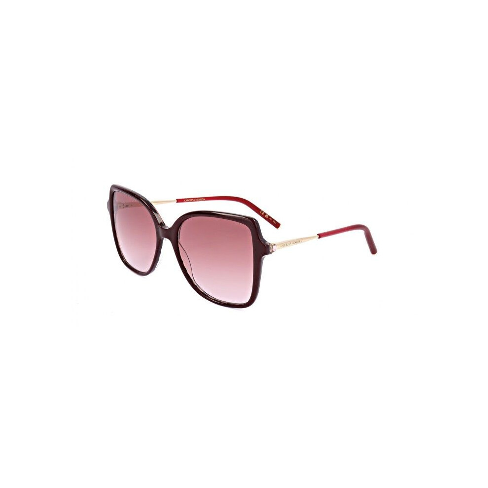 Carolina Herrera Sunglasses - Her 0179/S - Acetate - Burgundy Gold - Size 55/17/145