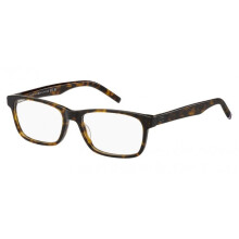 Óculos de Grau Tommy Hilfiger TH 2076 55/17/145 Havana Armações de Acetato MASCULINO TH 2076