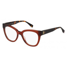 Óculos de Grau Tommy Hilfiger TH 2054 52/19/140 Armações de Acetato Vermelho MULHER TH 2054