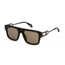 Just Cavalli Aurinkolasit SJC096 53/20/140 Tumma kiiltävä acetatti UNISEX SJC096