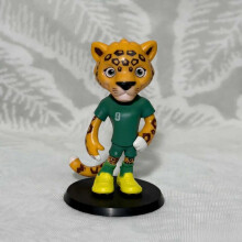 (green) 2026 FIFA World Cup Official Mascot & Trophy Figurine Commemorative Collectible USA-Canada-Mexico Edition
