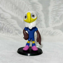 (blue) 2026 FIFA World Cup Official Mascot & Trophy Figurine Commemorative Collectible USA-Canada-Mexico Edition