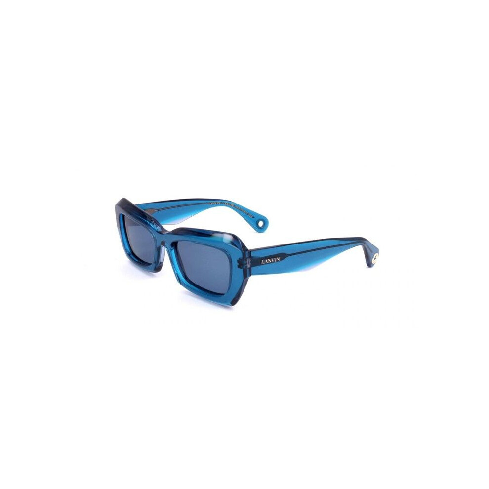 Lanvin Sunglasses Lnv662s 54/19/140 Transparent Azure Acetate Woman Lnv662s