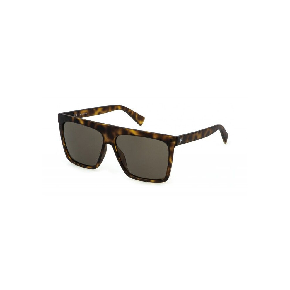 Fila Sfi834 Sunglasses 60/13/140 Yellow Striped Injected Man Sfi834