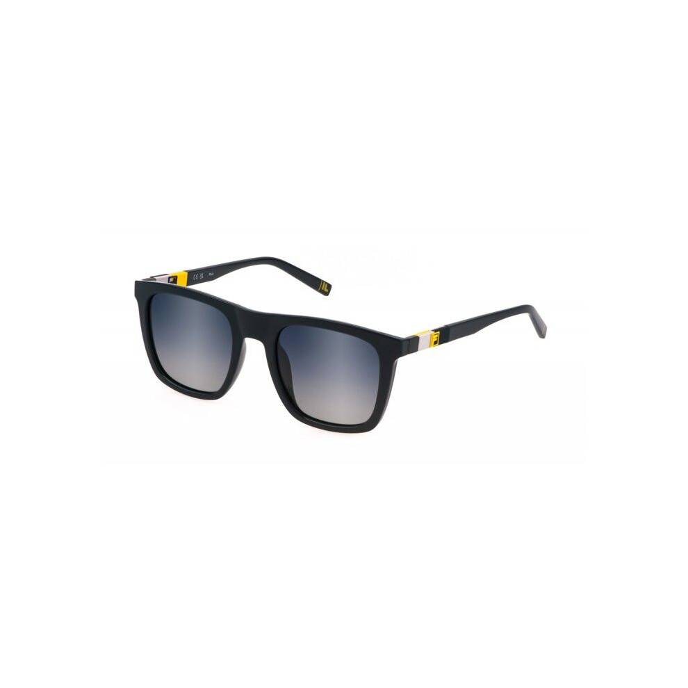 Fila Sfi527 Sunglasses 52/21/145 Dark Blue Glossy Injected Man Sfi527