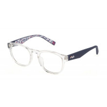 Zonnebril - FILA - VFI211 0700 - Acetaat - Metaal - Kleur Glanzend Kristal