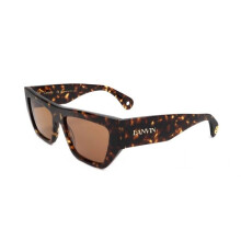 Gafas de sol - LANVIN - LNV652S - Carey oscuro (marrón) - Acetato - Cuadradas