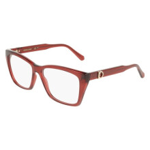 Gafas de vista - FERRAGAMO - SF3030E - Rojo transparente - Montura de plástico - 54/15/140