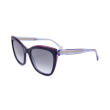 Sunglasses - CAROLINA HERRERA - HER 0188/S - Blue Purple - Acetate - 55/19/145