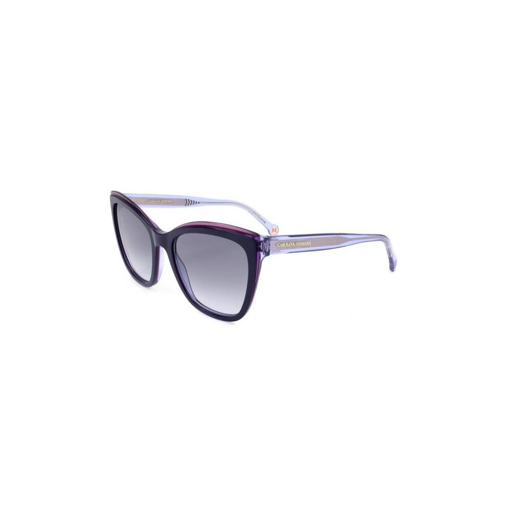 Carolina Herrera Sunglasses - Her 0188/S - Blue Purple - Acetate - 55/19/145