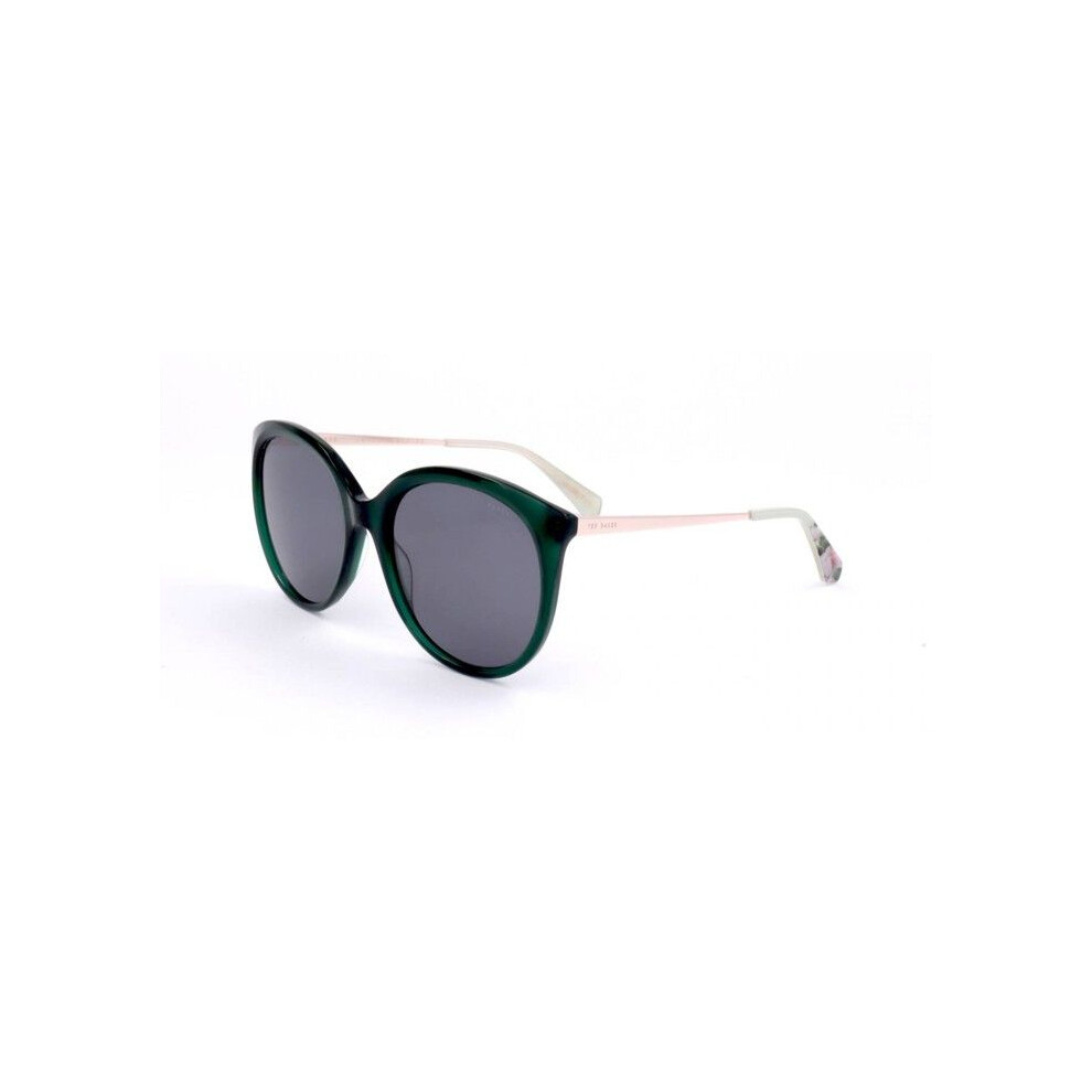 Ted Baker Tb1741 Sunglasses 55/18/140 Gloss Crystal Acetate Woman Tb1741 Dark/Green