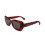 Lanvin Sunglasses - LANVIN - LNV646S - Red (Deep red) - Square - Injected plastic 52/20/140 1