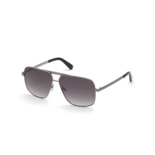 Zonnebril Guess GU00026 61/12/145 SHINY ANTHRACITE/SMOKE SHADED metaal heren GU00026