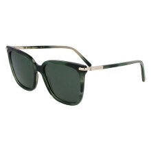 Lunettes de Soleil - FERRAGAMO - SF2037S - Acétate - Forme Papillon - Vert rayé