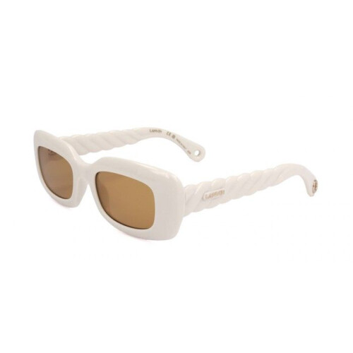 Lanvin Zonnebril - LANVIN - LNV629S - Wit - Vierkant - 50/20/140