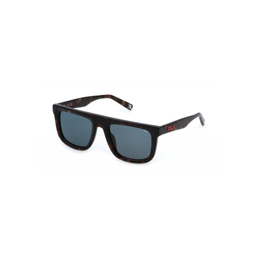 Fila Sfi896 Sunglasses 53/21/145 Dark Havana Acetate Men Sfi896