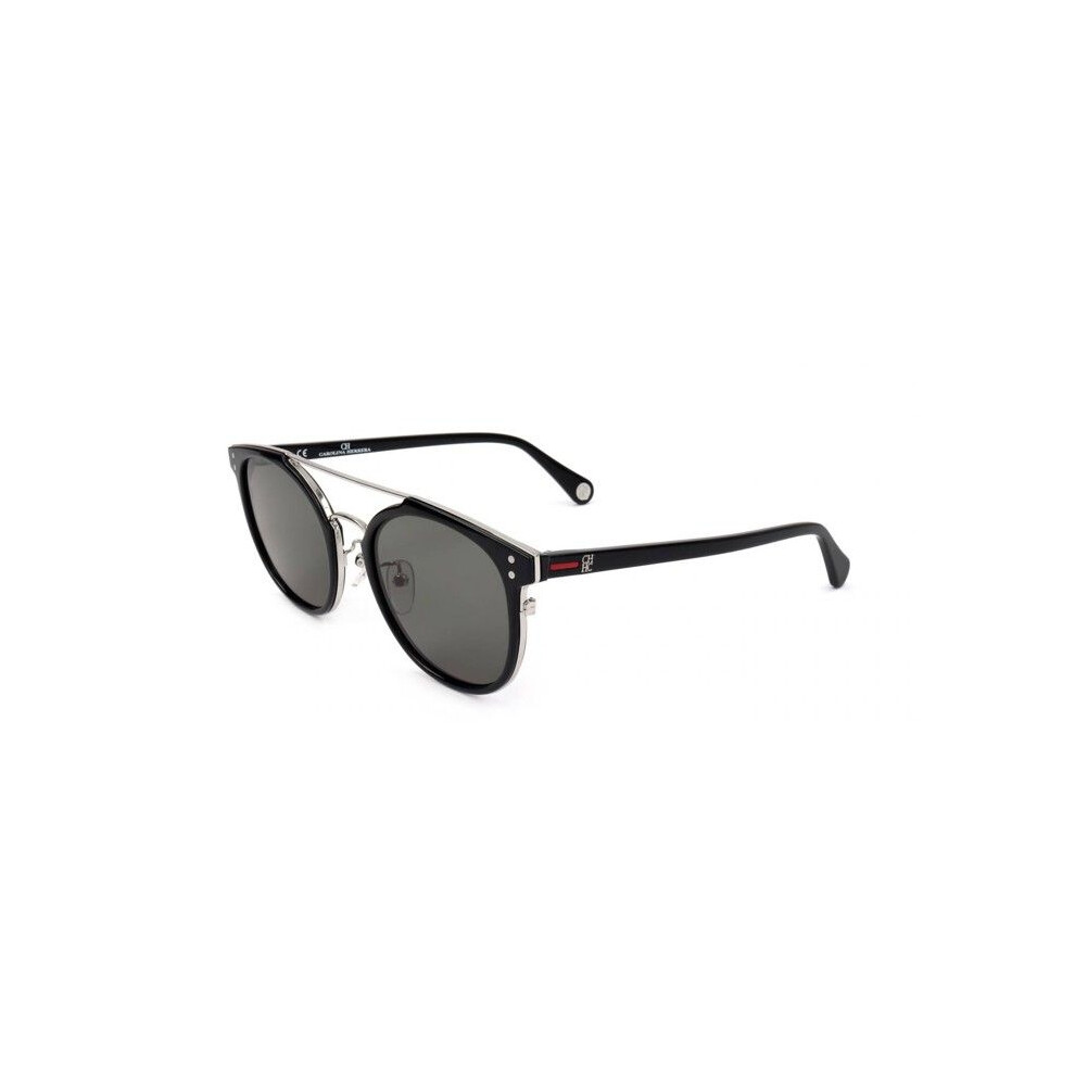 Carolina Herrera Sunglasses - She755 - Total Shiny Black - Men - 52-21-145