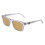Ferragamo Sunglasses - FERRAGAMO - SF2060SE - Transparent grey - Square - Plastic 1