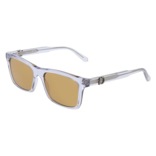 Ferragamo Sunglasses - FERRAGAMO - SF2060SE - Transparent grey - Square - Plastic