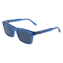 Gafas de sol - FERRAGAMO - SF2060SE - Azul transparente - 55/17/145 - Montura de plástico