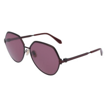 Gafas de sol - FERRAGAMO - SF325S - Metal - Burdeos mate - Montura redonda