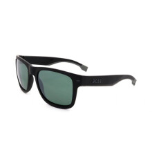Zonnebril - Hugo Boss - BOSS 1496/S - Mat Zwart - Grijze Lenzen - Bescherming Categorie 3
